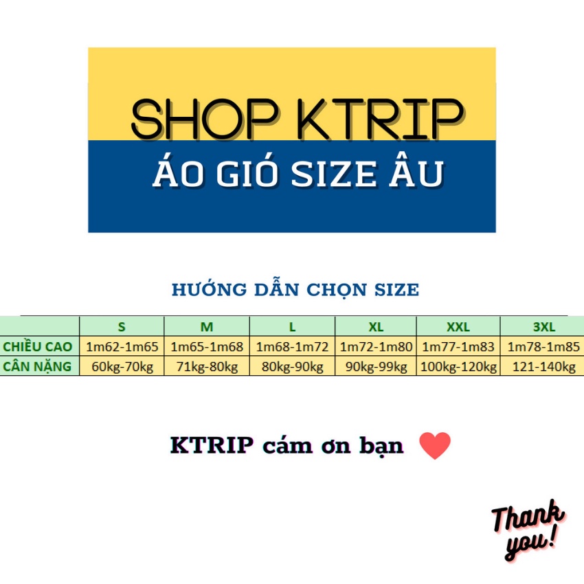 [Size 55-150kg]Áo Gió Nam Cao Cấp Bigsize, Chống Nước,Chống Gió- Thích Hợp Đi Phượt, Dã Ngoại...