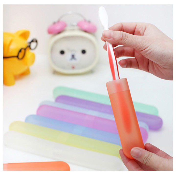 Hộp đựng bàn chải nhựa bằng nhựa trong suốt đa năng basic chống va đập an toàn vệ sinh đi du lịch youngcityshop 30.000