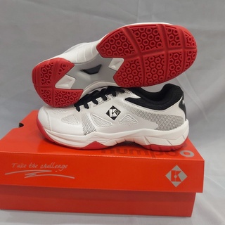 Giày cầu lông, giày bóng chuyền kumpoo (tặng kèm túi rút hãng+ tất cổ cao xịn)