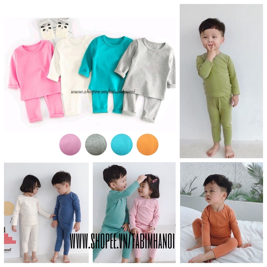 (6-16kg) Bộ body nhiều màu QATE326 cho bé trai và bé gái TB154