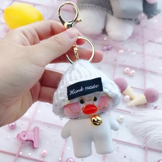 MÓC KHÓA VỊT MÁ HỒNG CUTE  😍