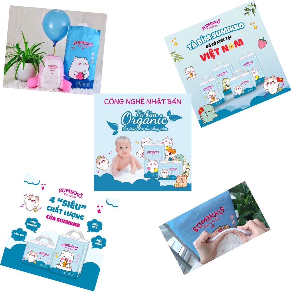 2 bịch Đại STEPBABY  Combo  Tã/bỉm Quần/Dán Step baby  Size L quần  Babycute, Sumikko, Takizumi, bỉm khỉ, tã voi
