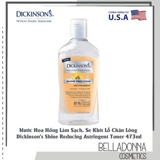 Nước Hoa Hồng Cho Da Khô , Da Nhảy Cảm Dickinson's Witch Hazel Astringent 473ml