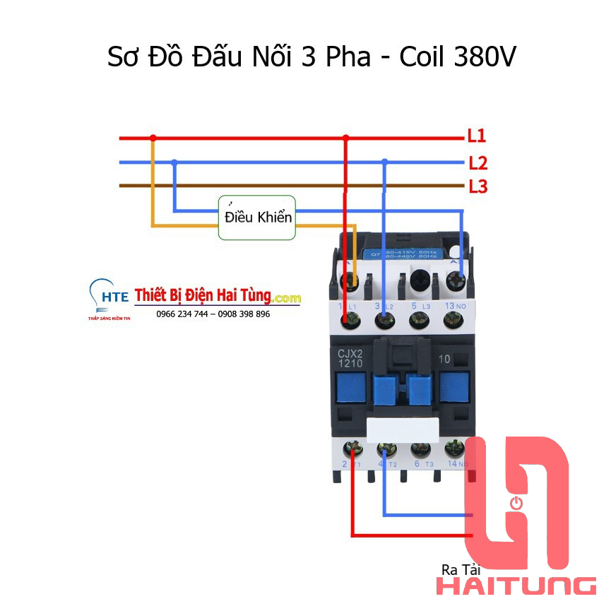 KHỞI ĐỘNG TỪ 32A CUỘN DÂY 220 VAC
