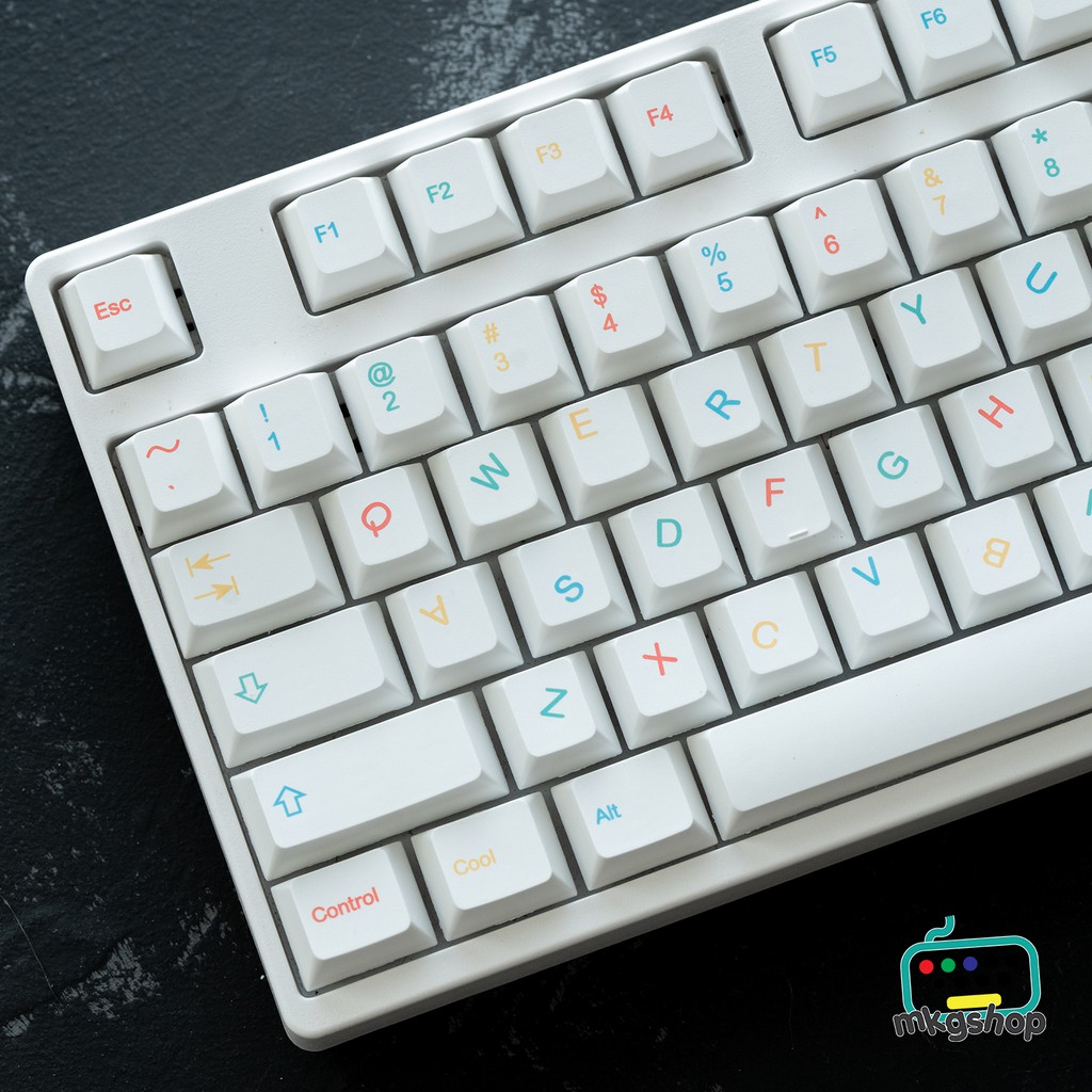 [Mã 1511ELSALE hoàn 7% đơn 300K] Keycap Cool kids nhựa PBT cherry profile