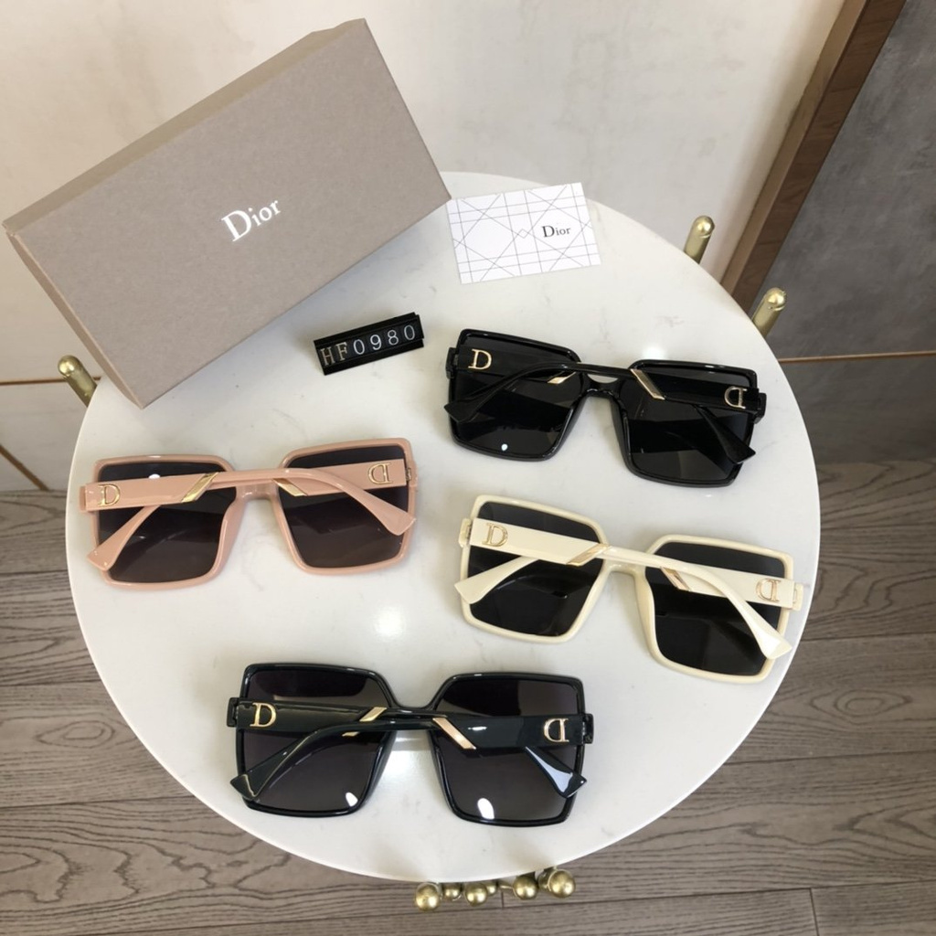 Dior_ 2021 Thời trang Hàn Quốc mới Clubmaster Kính râm nam nữ Xu hướng Cặp đôi Chụp ảnh Đường phố Trăm trang trí phù hợp Thời trang Du lịch Kỳ nghỉ Bảo vệ tia cực tím Kính râm đi biển