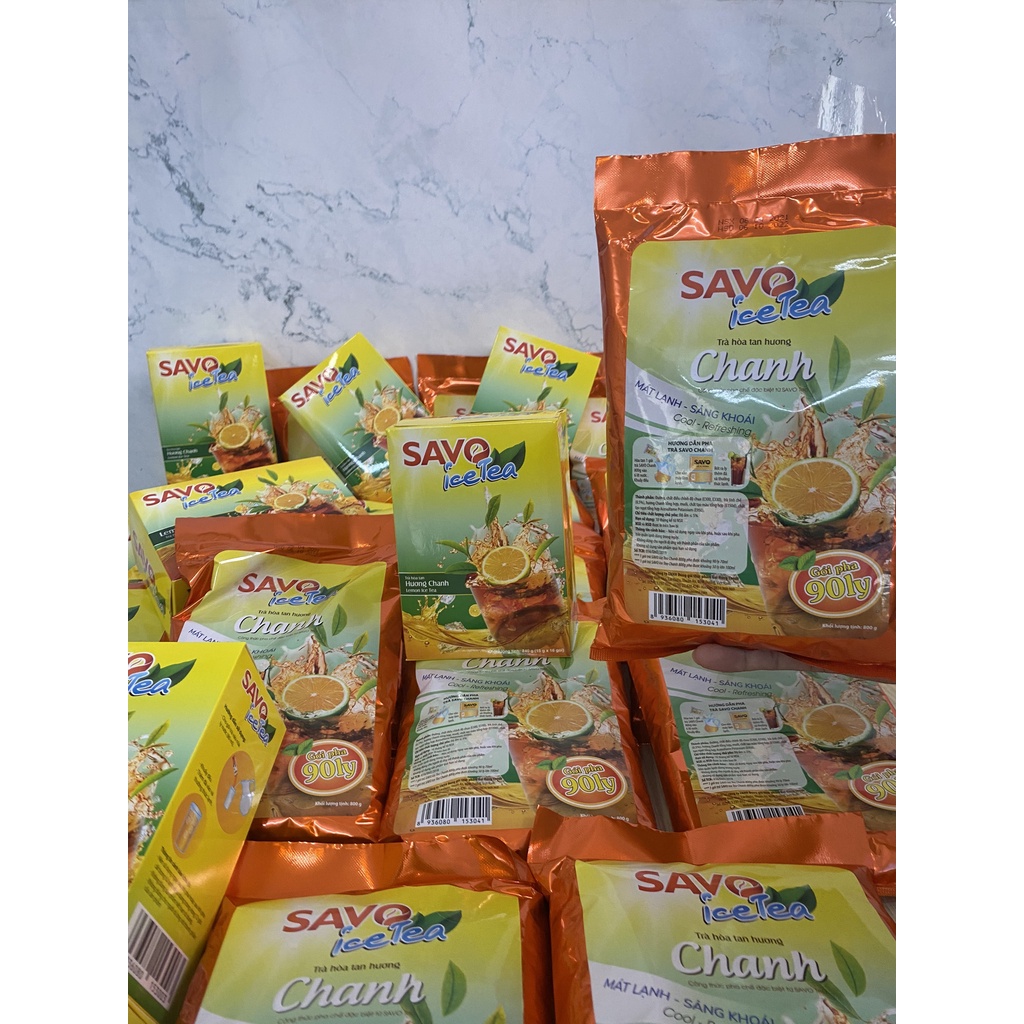 SAVO TRÀ TRÁI CÂY HOÀ TAN CÁC LOẠI