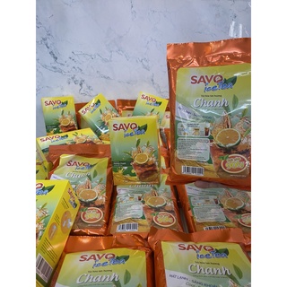 SAVO TRÀ HÒA TAN - VỊ CHANH (Hộp 16 gói - Túi 800g)