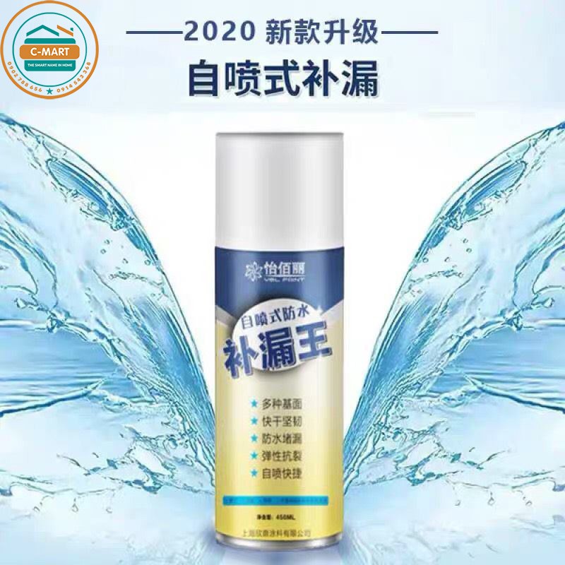 Bình xịt chống thấm trần nhà, mái tôn, ống nước , vách tường...