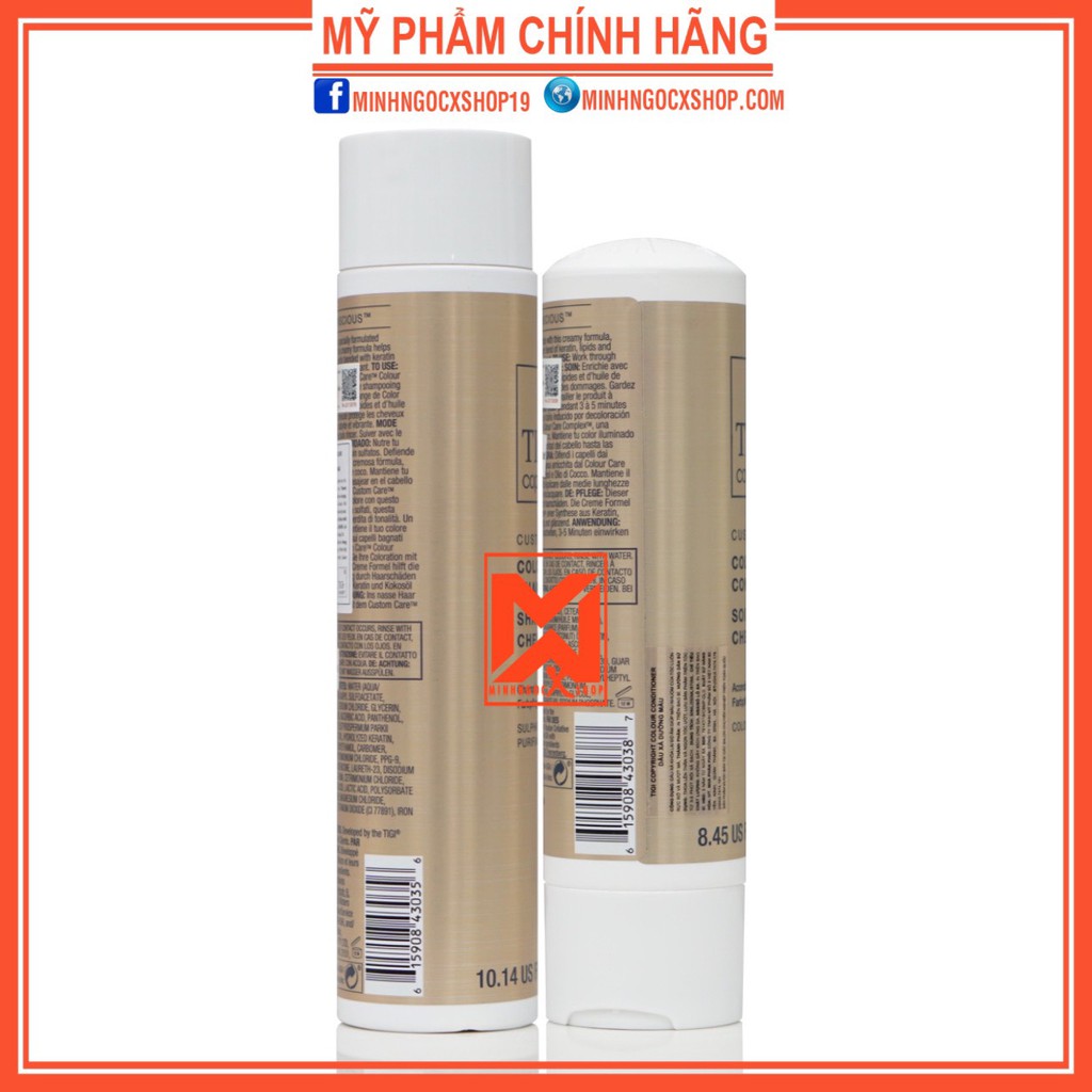 Dầu gội xả dưỡng màu TIGI COPYRIGHT COLOUR 300 - 250ml chính hãng