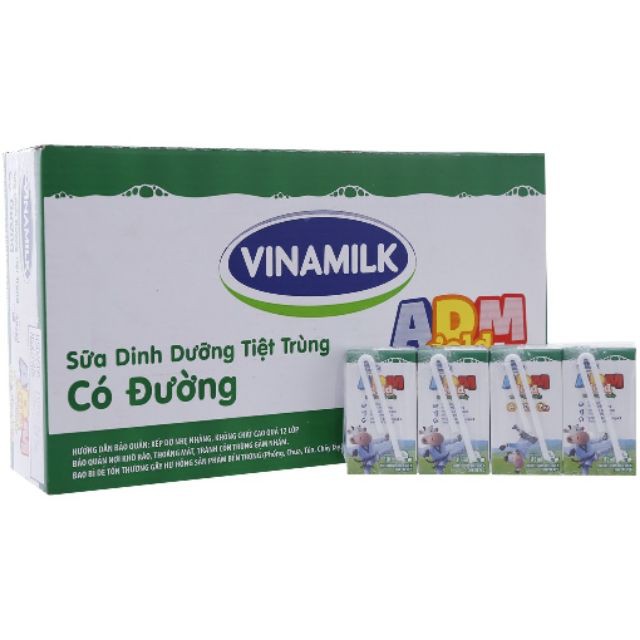 Thùng 48 hộp sữa tươi dinh dưỡng Vinamilk ADM Gold có đường 110ml