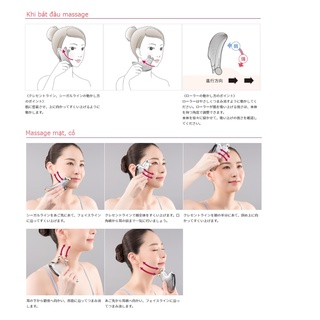 Thiết bị massage hỗ trợ thon gọn mặt Refa Caxa Ray