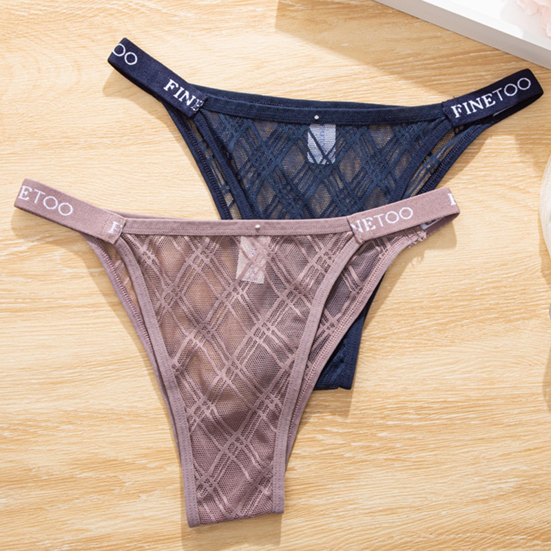 Cute Byte Quần Lót Ren Lưới Xuyên Thấu Gợi Cảm Dễ Thương Size S-XL