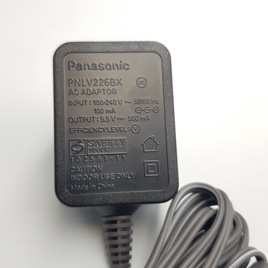 Sạc điện thoại Panasonic 5.5V 500ma Adaptor PNLV226