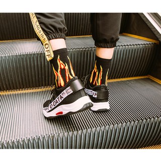 Vớ cổ cao unisex Lửa Dài - V75