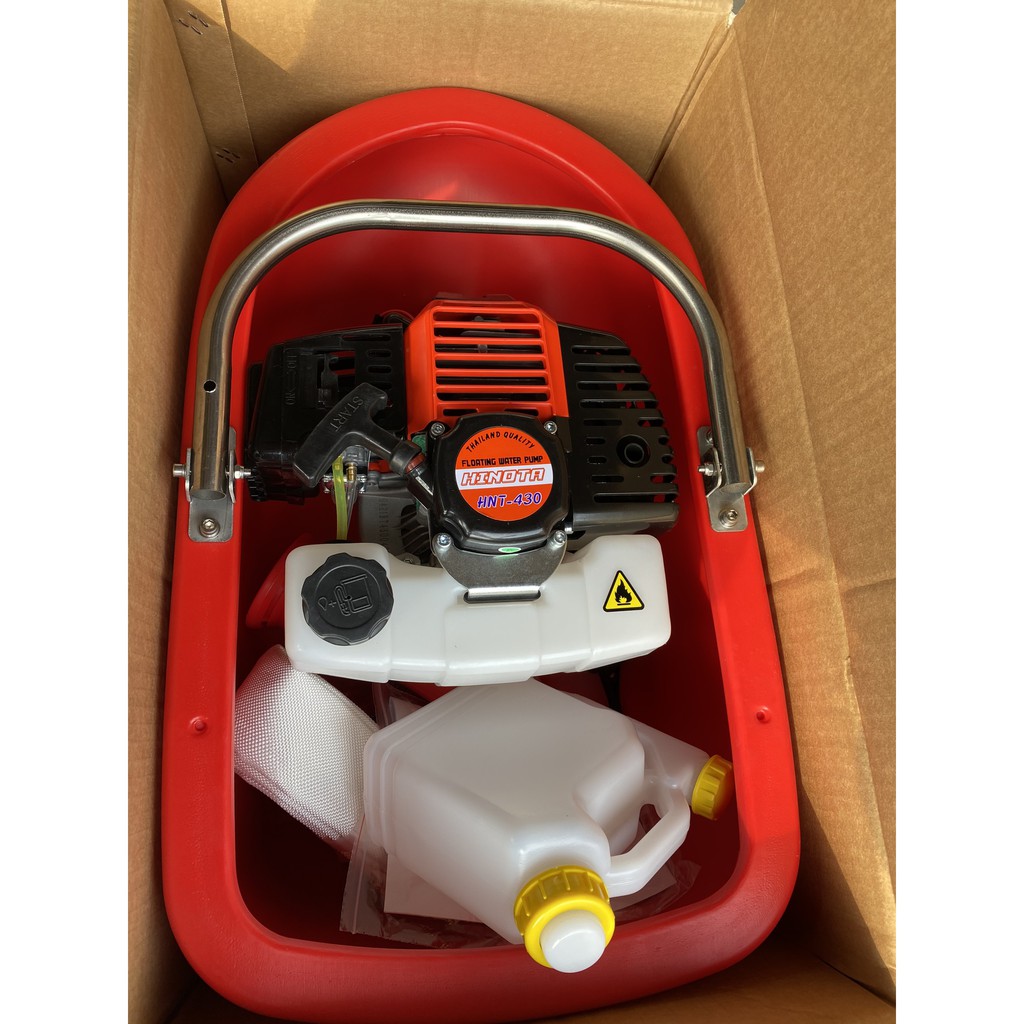 Máy bơm phao thả nổi Mitsukasu - Ryobi RB43, Gobi 430 , Bơm xuồng máy bơm nước 2 thì