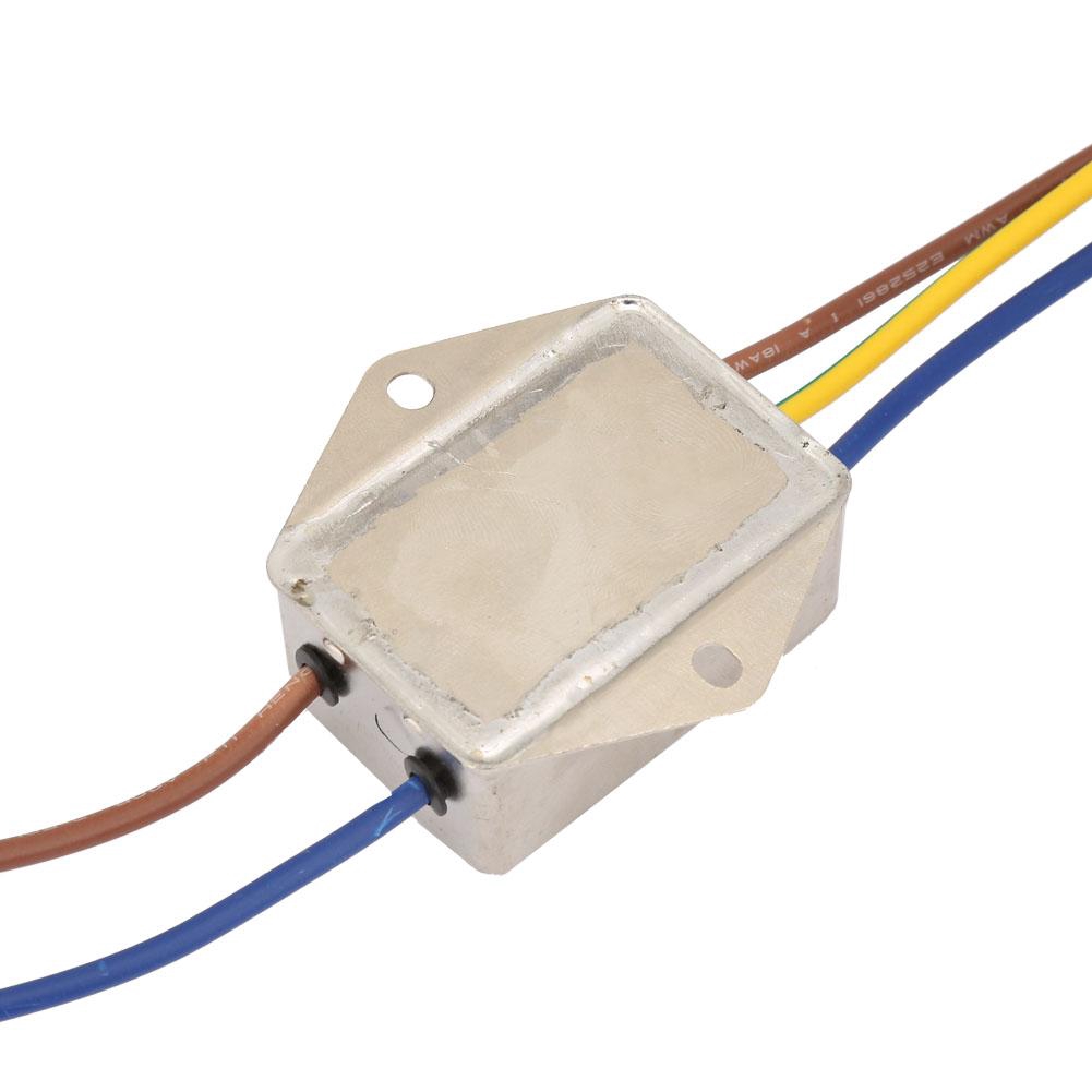 Thiết bị lọc chống nhiễu nguồn 125/250V CW1B-10A-L thiết kế tiện lợi dễ dùng