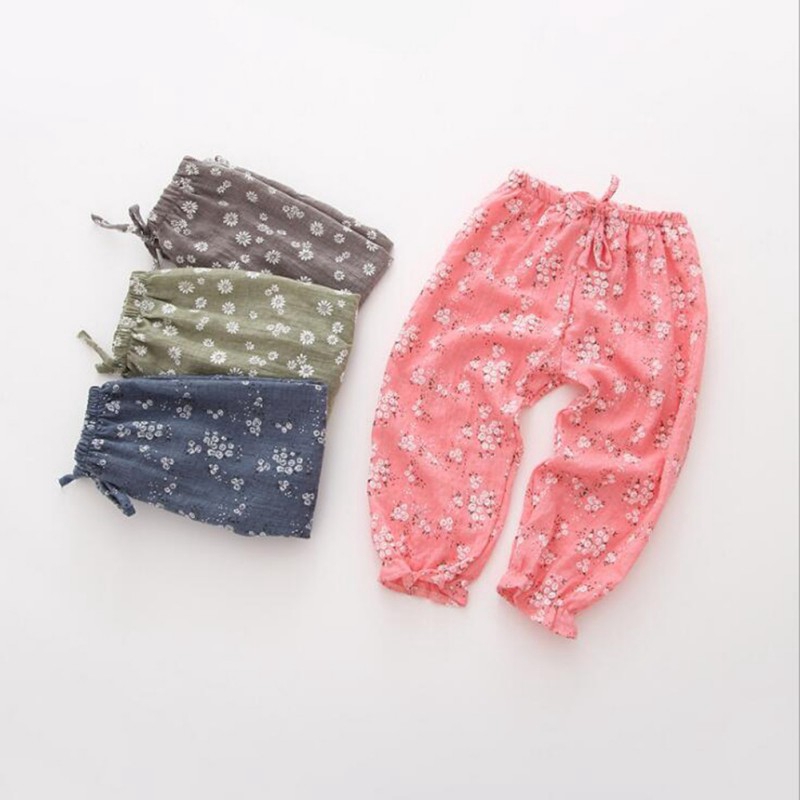 Quần Cotton Mùa Thu Cho Bé Gái