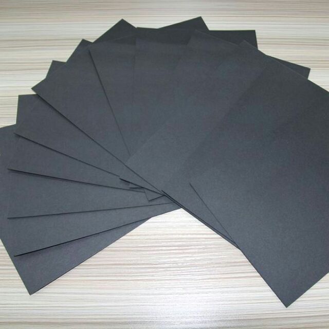 Giấy vẽ màu đen
