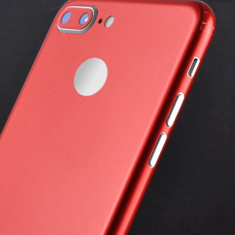 Miếng dán màu cho mặt lưng và viền cạnh điện thoại iPhone X 6s 7 8 Plus