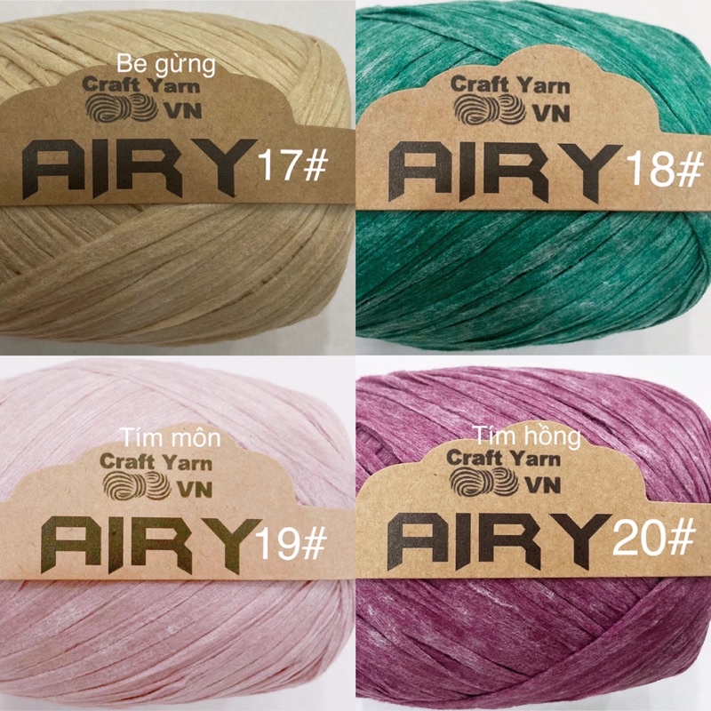 Sợi móc túi-nón Airy