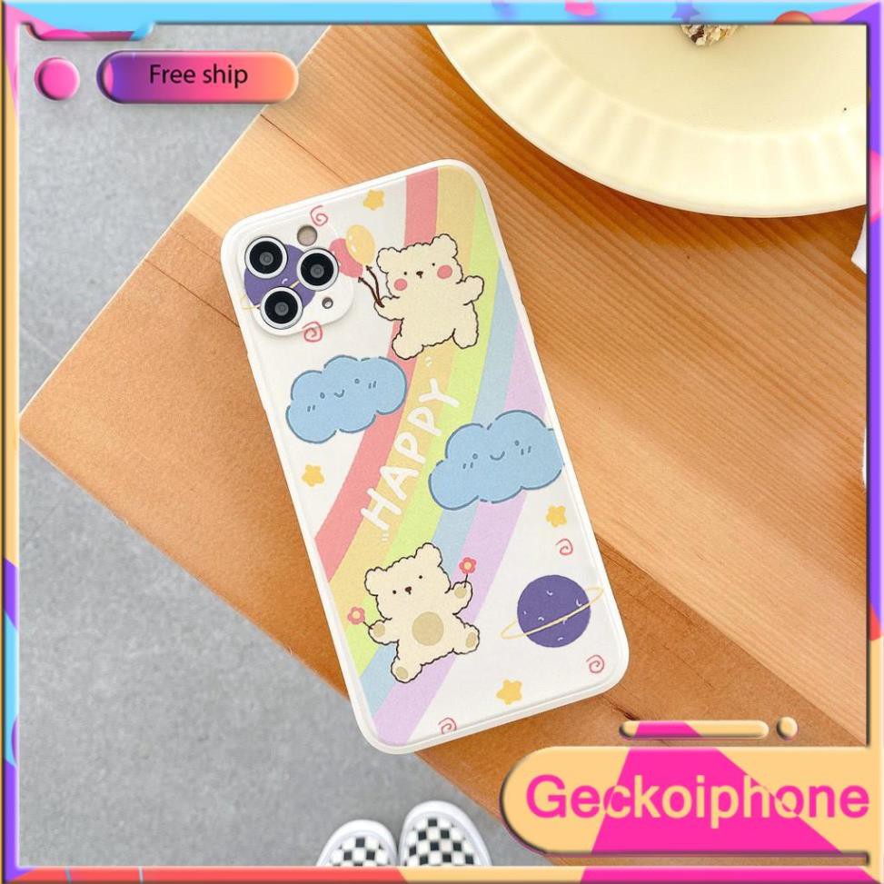 Ốp lưng iphone từ 6 đến 12 promax Cute Gecko D127