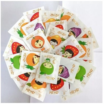 1 túi kẹo thạch zai zai vuông hàng loại ngoan