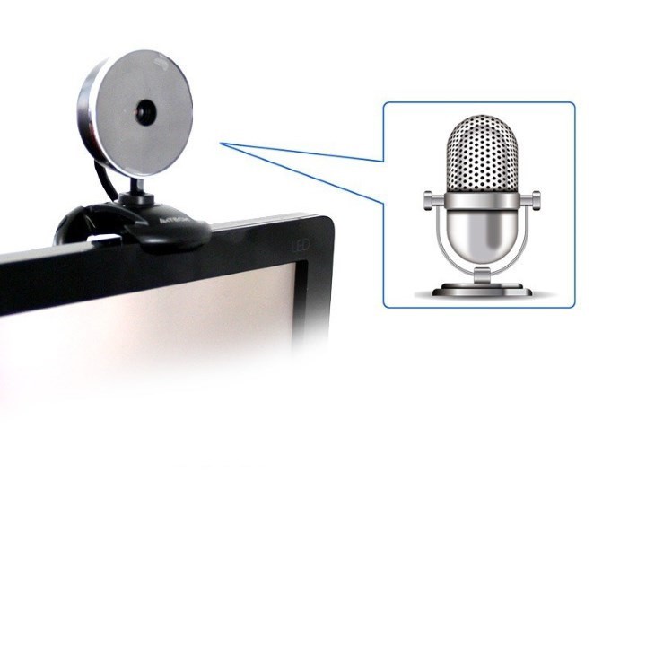 Webcam Có Mic Máy Tính, Laptop Thích Hợp Học Trực Tuyến, Live Stream A4Tech Pk-520F