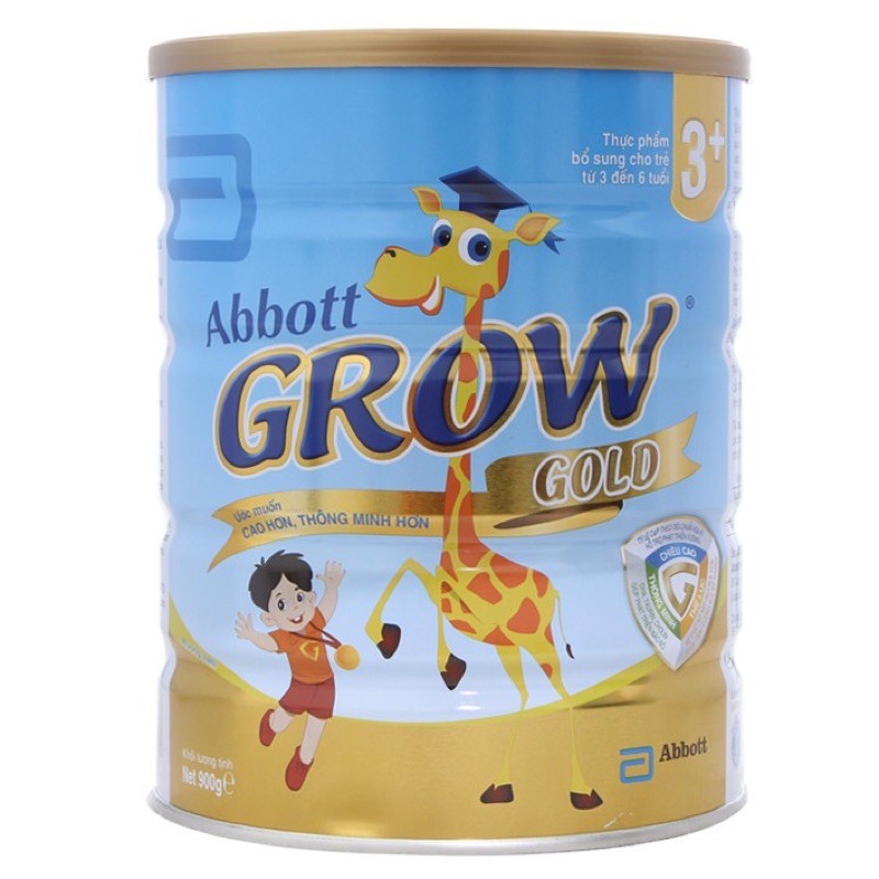 Sữa bột Abbott Grow Gold 3+ hộp 900g