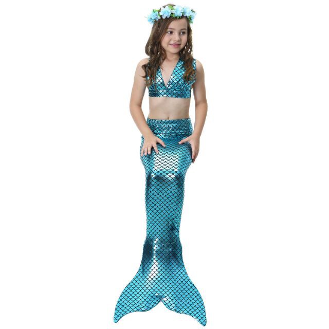 Johnifashion Bộ đồ bơi nàng tiên cá Ariel cho bé yêu