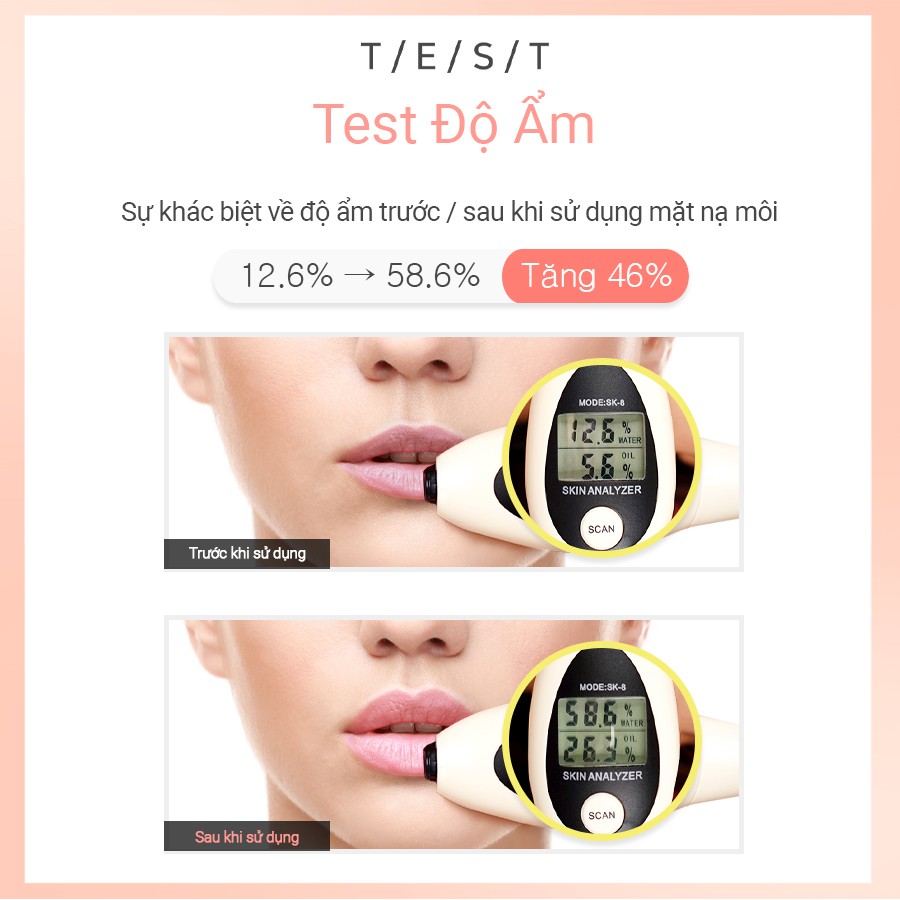 Mặt Nạ Môi Chiết Xuất Ngọc Trai KOCOSTAR PEARL LIP MASK (gói 1 miếng)_Mỹ phẩm Hàn Quốc chính hãng