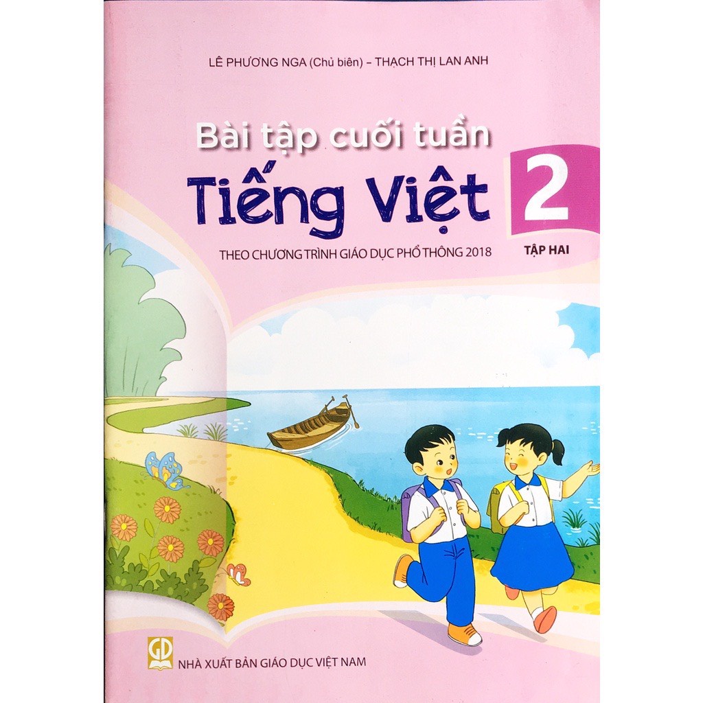 Sách - Combo Bài tập cuối tuần Tiếng Việt 2 (tập 1 và tập 2)