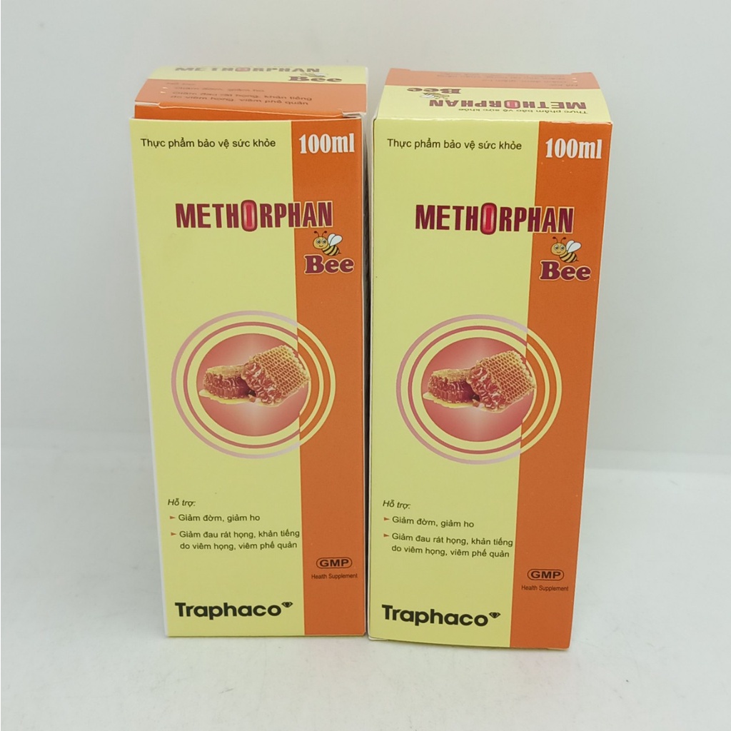 Siro Ho Methorphan bee Traphaco giúp giảm ho. tan đàm...