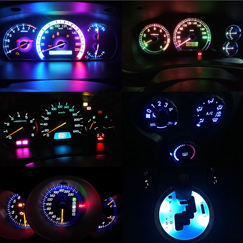 Bóng đèn LED LYMOYO W3W T5 siêu sáng gắn bên trong xe hơi
