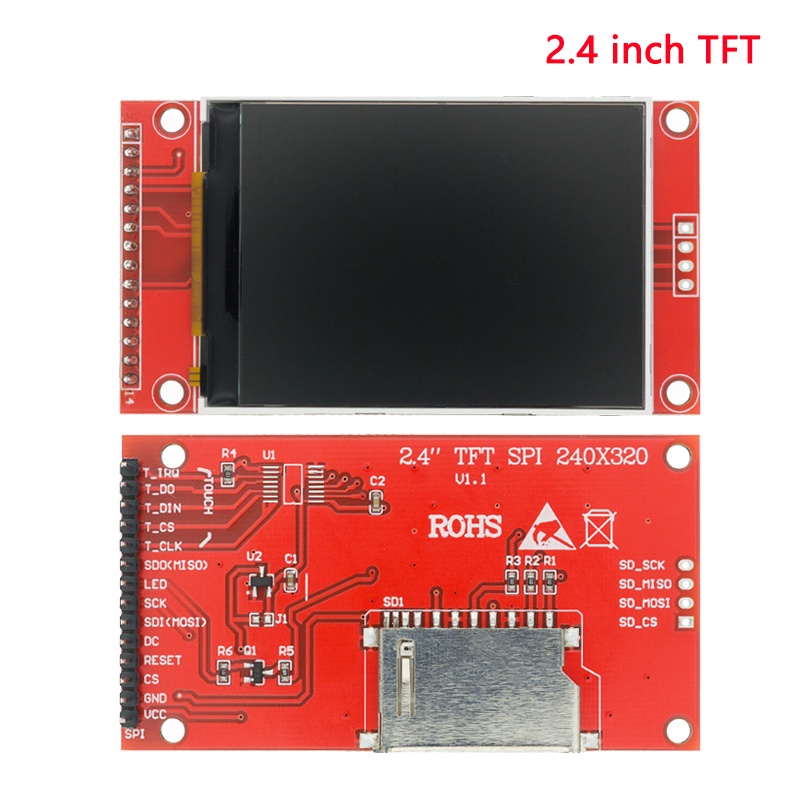 Mô Đun Màn Hình TFT 0.96 / 1.3 / 1.44 / 1.77 / 1.8 / 2.4 / 2.8 inch IPS 7P SPI HD 65K TFT ST7735 Drive IC 80 * 160 Cho Arduino