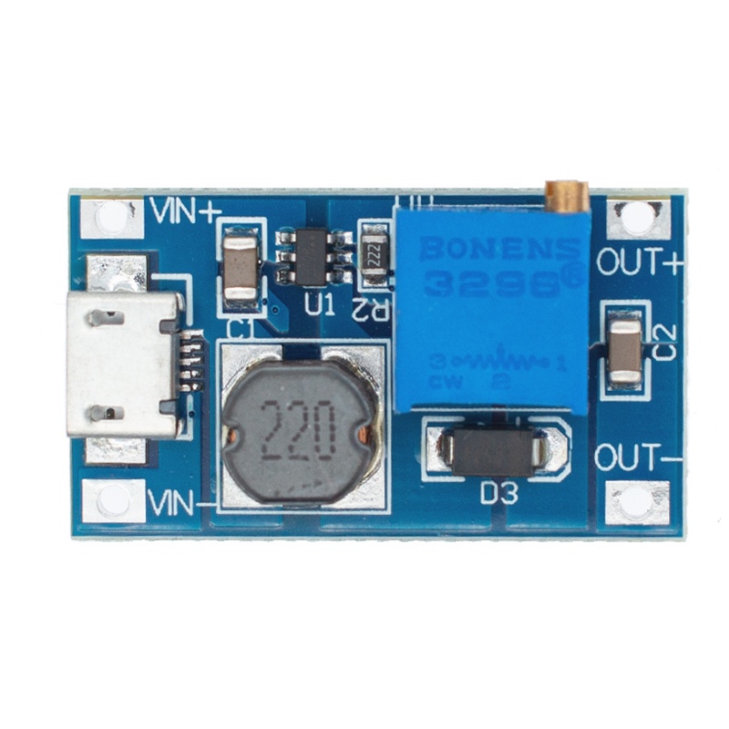 Mô Đun Tăng Áp MT3608 2A Max DC-DC Chuyên Dụng