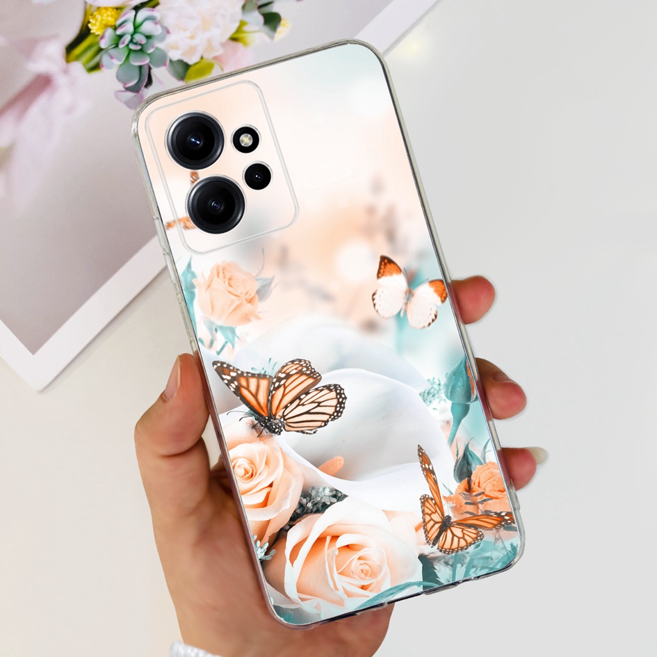 Ốp Điện Thoại TPU Mềm Trong Suốt Cho Xiaomi Redmi Note 12 Pro Plus Redmi Note 12 Pro + Note12 2023