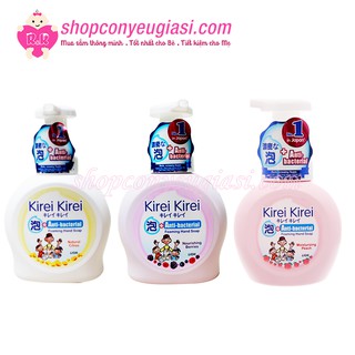 Dung Dịch Rửa Tay Kirei Kirei Hương Đào/Chanh/Dâu Tằm Chai 450ml - Thái Lan