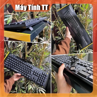 Bàn phím máy tính ZE940 kết nối dây cổng Usb , bấm siêu êm, có kê chân - Sản phẩm bảo hành 12 tháng