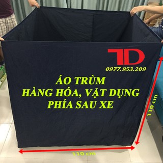 Áo trùm hàng hóa sau xe máy, Áo trùm chuyên dụng cho hàng hóa