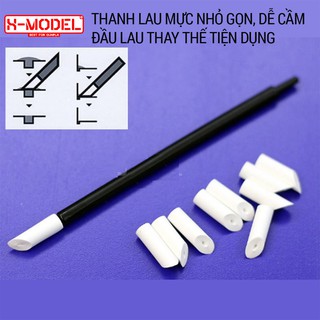 Dụng cụ hỗ trợ lắp ráp mô hình gundam Thanh lau mực mô hình XMODEL không để lại vết xước khi lau, nhỏ gọn, cất trữ tiện