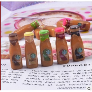 Mô hình chai nước cà phê phụ kiện trang trí nhà búp bê