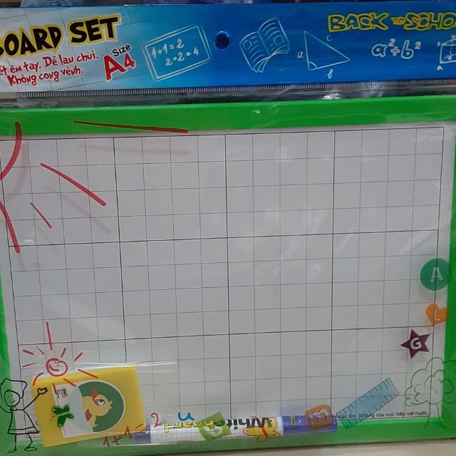 Bảng học sinh 2 mặt.