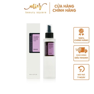 Nước Hoa Hồng Cosrx AHA/BHA Clarifying Treatment Toner Làm Sạch Da 150ml