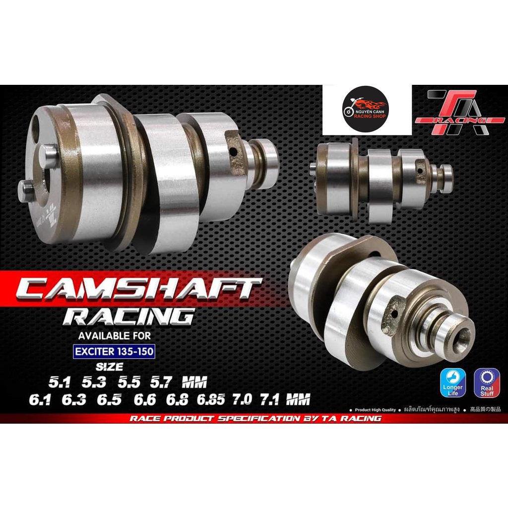 Cốt Cam Exciter TA Racing