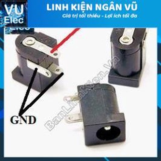 5 chiếc Jack Nguồn DC5.5x2.1MM DC5501