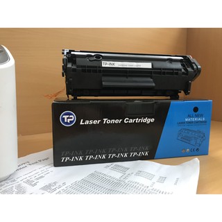 Hộp mực TP-INK 12A dùng cho máy HP (1010, 1020) và Canon (2900, 3000) Có lỗ đổ mực và mực thải