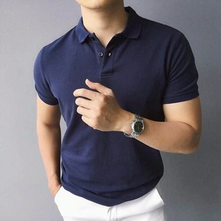 Áo Thun Nam, Áo Polo Nam Có Cổ Vải Cá Sấu Cotton Cao Cấp , mẫu mới đủ màu