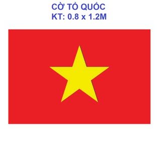 Cờ Tổ Quốc - KT 80x120cm