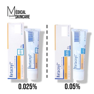 Kem dưỡng giảm mụn Retacnyl 0,05-0,025% - 30g